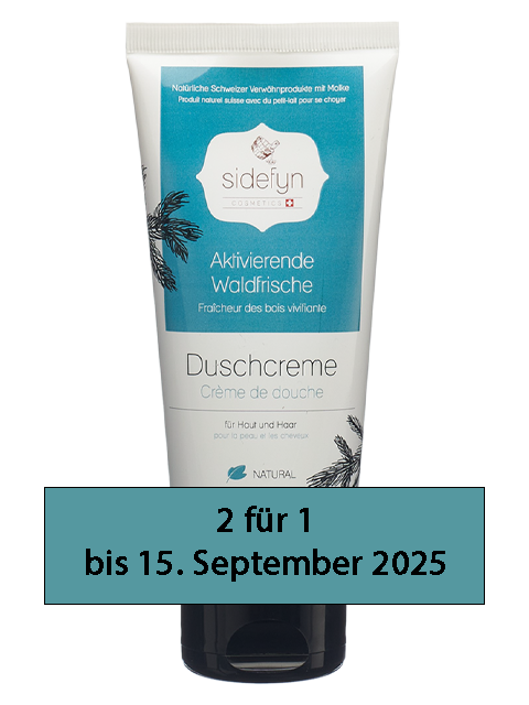 2oo ml Duschcreme Waldfrische mit 2 für 1 Aktion