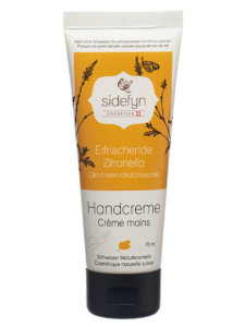 Sidefyn Handcreme 75ml erfrischende Zitronella